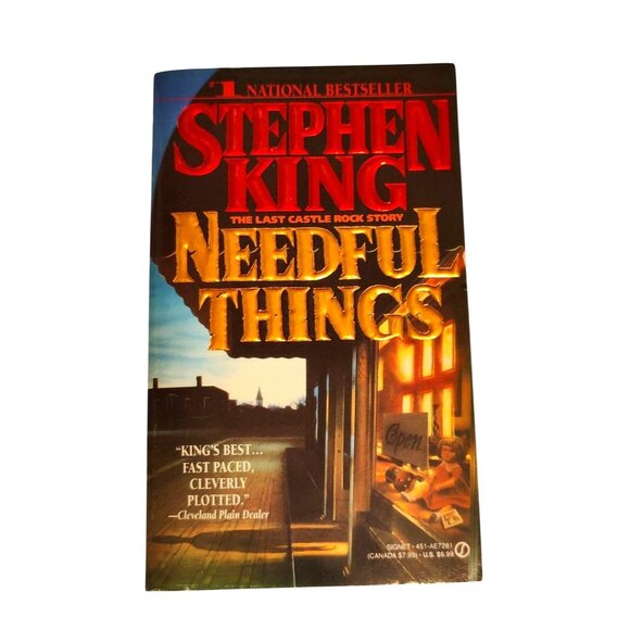 Needful Things by Stephen King (Paperback Book) - Picture 1 of 8